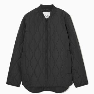 COS Quilted Liner Jacket Black XS